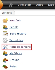 CloudBees Manage Jenkins
