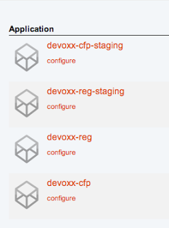 Devoxx applications