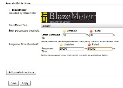 BlazeMeter task