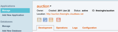 CloudBees Applications Management