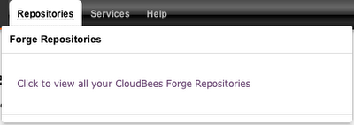 CloudBees Repository launcher